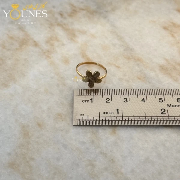 انگشتر طلا نسترن